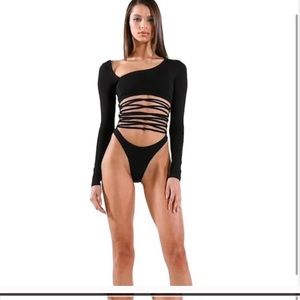I.Am.Gia Crystal Bodysuit